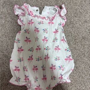 Kissy Kissy Pink and White Floral One Piece